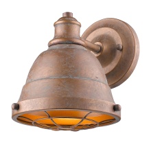 Golden Canada 7312-BA1 CP - Golden Lighting Bartlett 1-light Vanity in Copper Patina